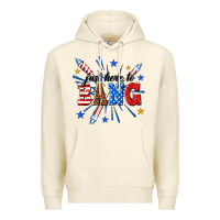 Sandshell just here to bang Premium Hoodie - texasbilliewilder