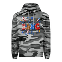 Slate Camo just here to bang Premium Hoodie - texasbilliewilder