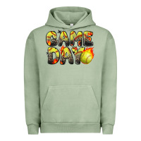 Pigment Oil Green game day softball leopard Urban Hoodie - Zillion Design Studio