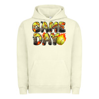 Pigment Pistachio game day softball leopard Urban Hoodie - Zillion Design Studio