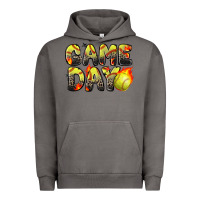 Pigment Tornado game day softball leopard Urban Hoodie - Zillion Design Studio