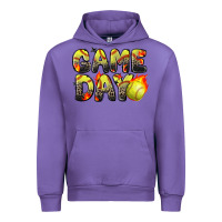 Tulip game day softball leopard Urban Hoodie - Zillion Design Studio