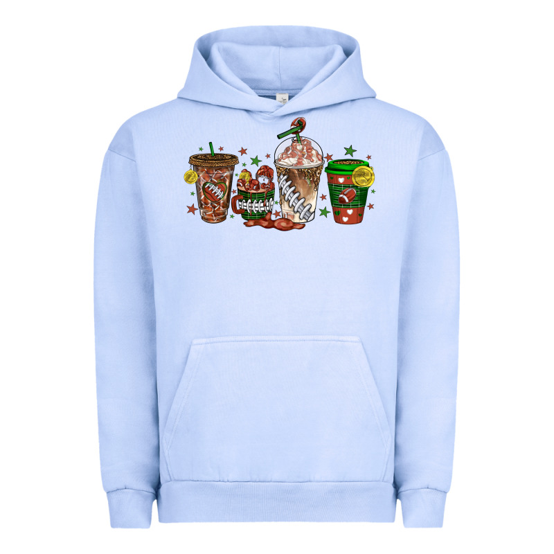 American Football Coffee Cups Urban Hoodie by texasbilliewilder | Teevron