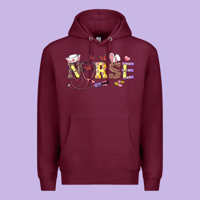 Easter Nurse Premium Hoodie Designed By Ranaportraitstore