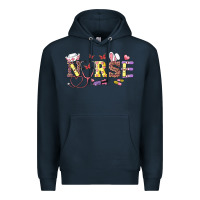 Navy easter nurse Premium Hoodie - RanaPortraitStore