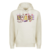 Oatmeal Heather easter nurse Premium Hoodie - RanaPortraitStore