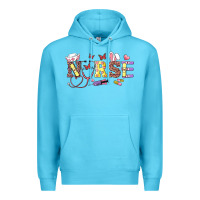 Ocean Blue easter nurse Premium Hoodie - RanaPortraitStore