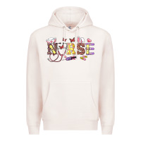 Pale Pink easter nurse Premium Hoodie - RanaPortraitStore