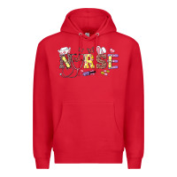 Red easter nurse Premium Hoodie - RanaPortraitStore