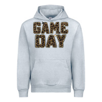 Heather Grey game day leopard Urban Hoodie - Zillion Design Studio