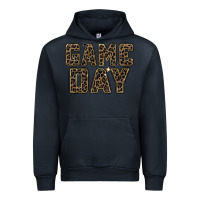 Navy game day leopard Urban Hoodie - Zillion Design Studio