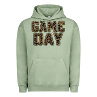 Pigment Oil Green game day leopard Urban Hoodie - Zillion Design Studio