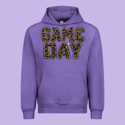 Game Day Leopard Urban Hoodie Designed By Zillion Design Studio