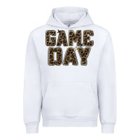 White game day leopard Urban Hoodie - Zillion Design Studio