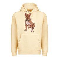 Pina Colada brown pitbull Premium Hoodie - RanaPortraitStore