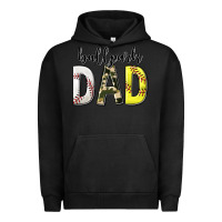 Pigment Black ballpark dad with softball and baseball Urban Hoodie - texasbilliewilder