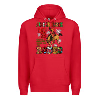 Red jingle horse dec 25 giddy jingle horse pick up fee Premium Hoodie - Zillion Design Studio