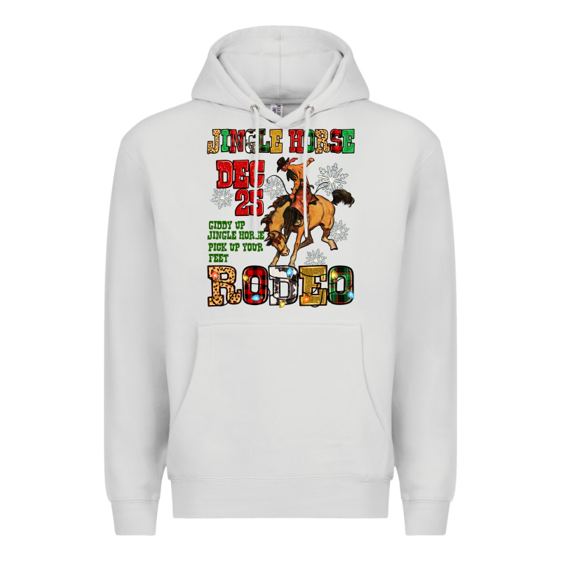 Jingle Horse Dec 25 Giddy Jingle Horse Pick Up Fee Premium Hoodie by Zillion Design Studio | Teevron