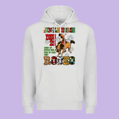 Jingle Horse Dec 25 Giddy Jingle Horse Pick Up Fee Premium Hoodie Designed By Zillion Design Studio