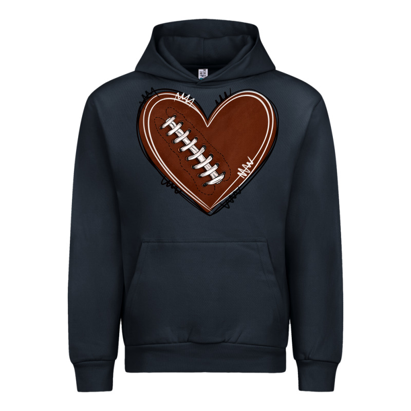 American Football Heart Urban Hoodie by texasbilliewilder | Teevron