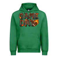 Emerald game day football leopard Urban Hoodie - Zillion Design Studio