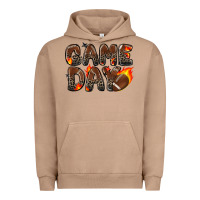 Pigment Burro game day football leopard Urban Hoodie - Zillion Design Studio