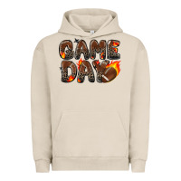 Pigment French Oak game day football leopard Urban Hoodie - Zillion Design Studio