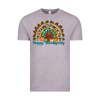 Vintage Zinc Happy thanksgiving rainbow Vintage Tee - Artiststas