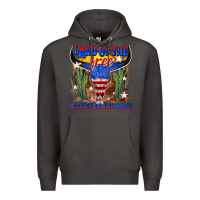 Smoke land of the free because of the brave Premium Hoodie - texasbilliewilder