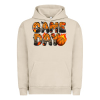 Pigment French Oak game day basketball leopard Urban Hoodie - Zillion Design Studio