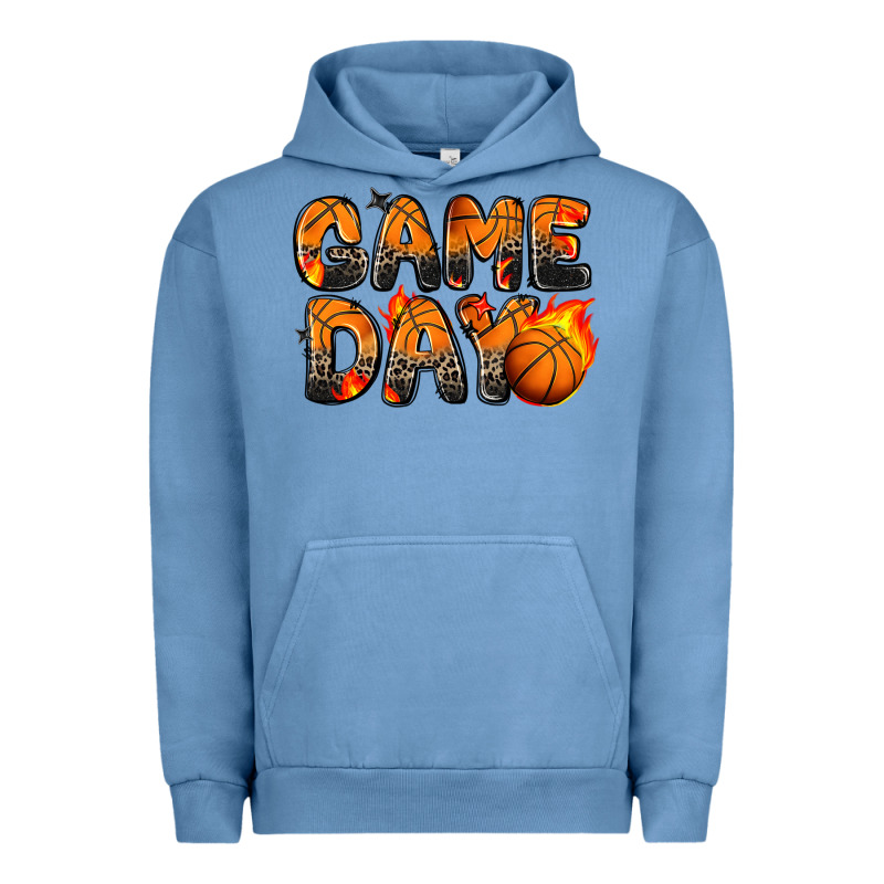Game Day Basketball Leopard Urban Hoodie by Zillion Design Studio | Teevron