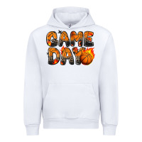 White game day basketball leopard Urban Hoodie - Zillion Design Studio