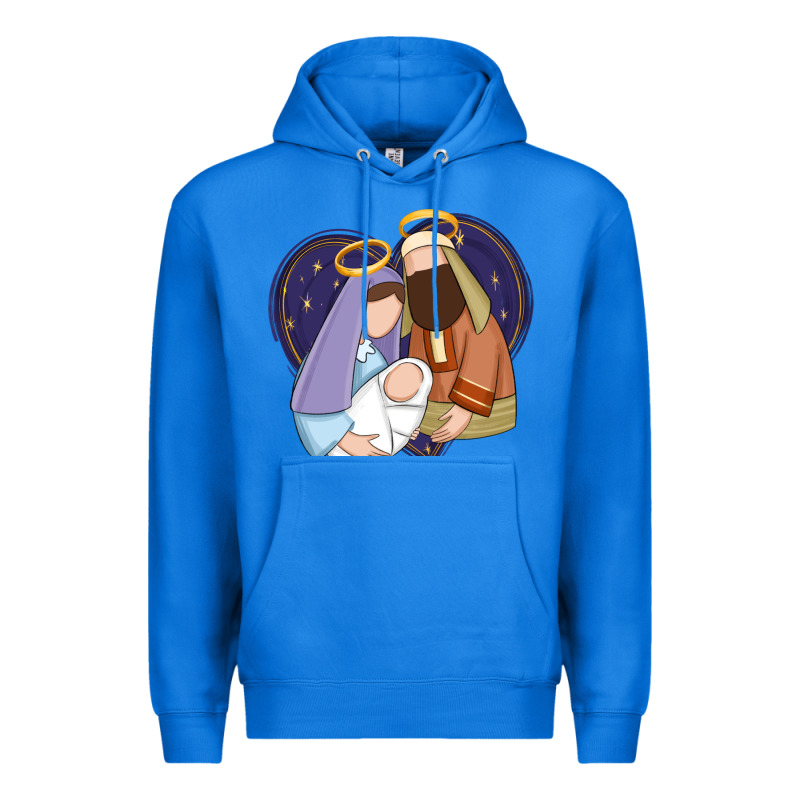 Holy Night Jesus Birth Premium Hoodie by Zillion Design Studio | Teevron