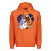 Carrot holy night jesus birth Premium Hoodie - Zillion Design Studio