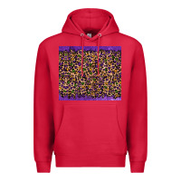 Cardinal mardi gras leopard Premium Hoodie - RanaPortraitStore