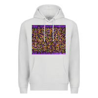 Dove Grey mardi gras leopard Premium Hoodie - RanaPortraitStore