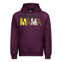 Mauve Wine ballpark mama Urban Hoodie - texasbilliewilder