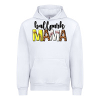 White ballpark mama Urban Hoodie - texasbilliewilder