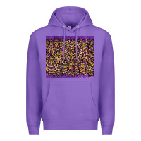 Purple mardi gras leopard Premium Hoodie - RanaPortraitStore