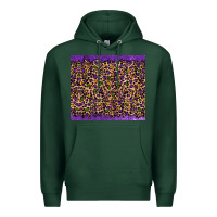 Sports Green mardi gras leopard Premium Hoodie - RanaPortraitStore