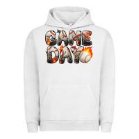 Pigment Lunar Rock game day baseball leopard Urban Hoodie - Zillion Design Studio