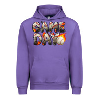 Tulip game day baseball leopard Urban Hoodie - Zillion Design Studio