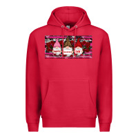 Cardinal Happy valentines day gnomes rose Premium Hoodie - RanaPortraitStore