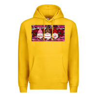 Lemon Happy valentines day gnomes rose Premium Hoodie - RanaPortraitStore