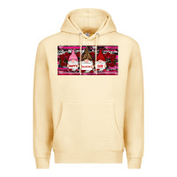 Pina Colada Happy valentines day gnomes rose Premium Hoodie - RanaPortraitStore