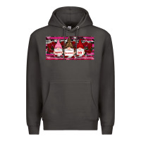 Smoke Happy valentines day gnomes rose Premium Hoodie - RanaPortraitStore