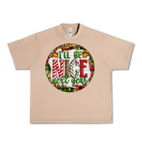 Burro Christmas i'll be nice next year Urban Heavy Tee - Artiststas