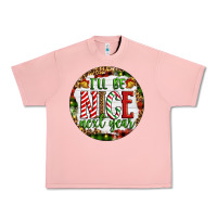 Salmon Christmas i'll be nice next year Urban Heavy Tee - Artiststas