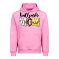 Fuchsia Pink ballpark mom Urban Hoodie - texasbilliewilder