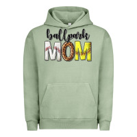 Pigment Oil Green ballpark mom Urban Hoodie - texasbilliewilder